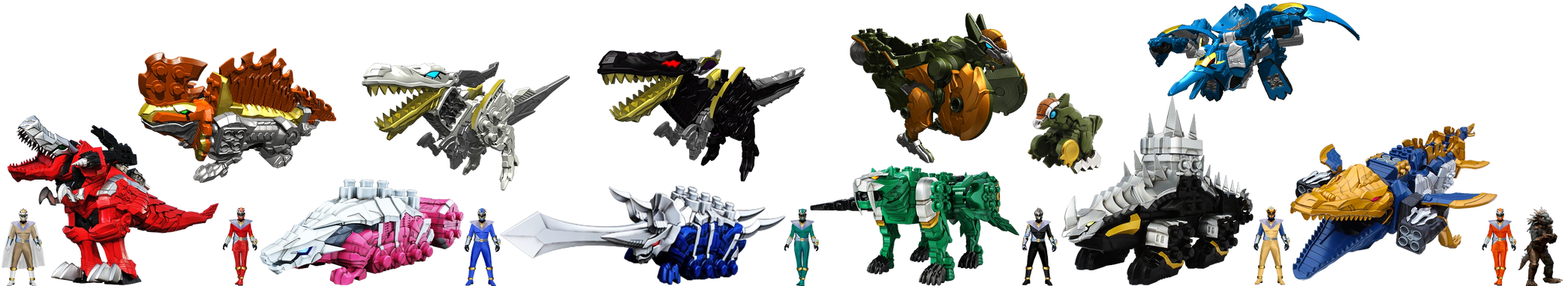 Cosmic Fury Rangers and Dino Fury Zords by ChipmunkRaccoonOz on DeviantArt