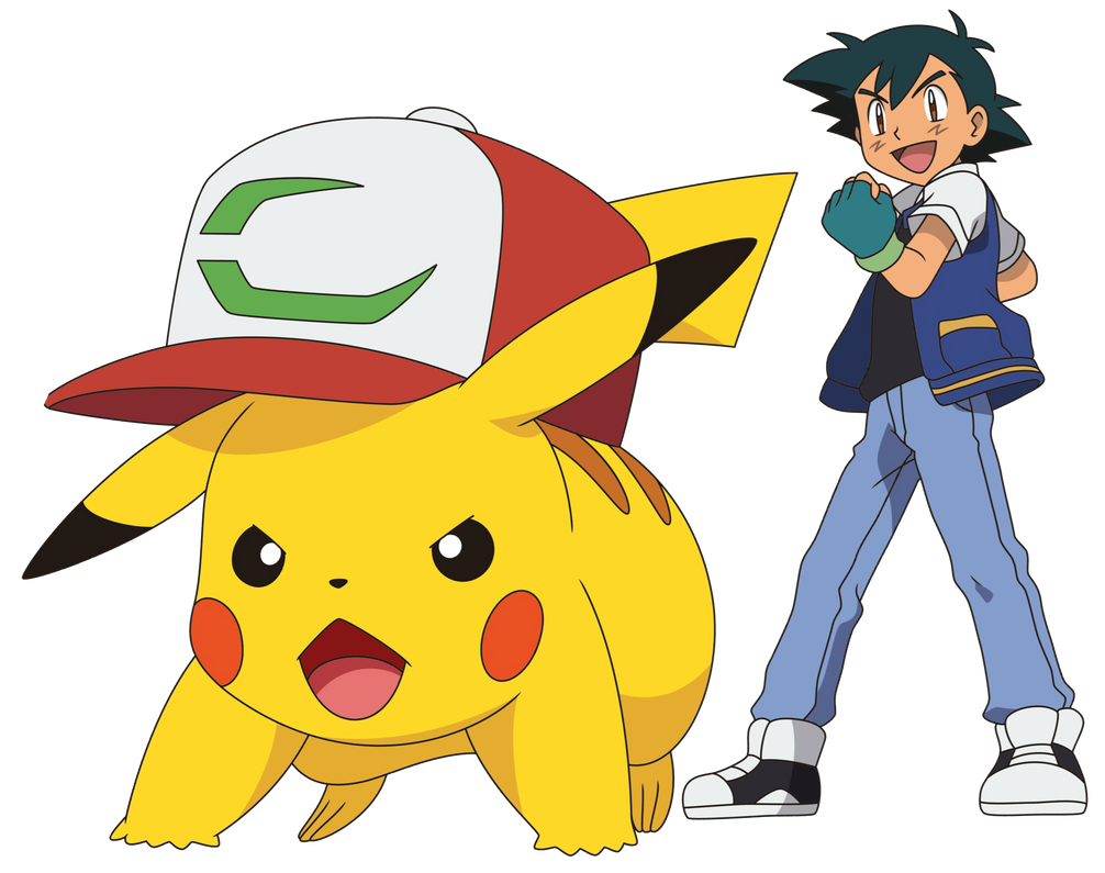 Pikachu with Ash's 20th anniversary Cap by ChipmunkRaccoonOz on DeviantArt