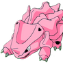 Baby Pink Rhyhorn render