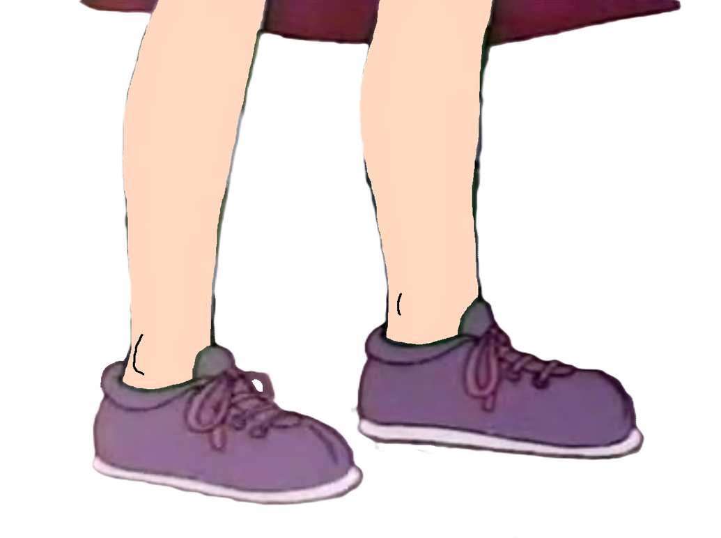Nanny's stocking-less legs by ChipmunkRaccoonOz on DeviantArt