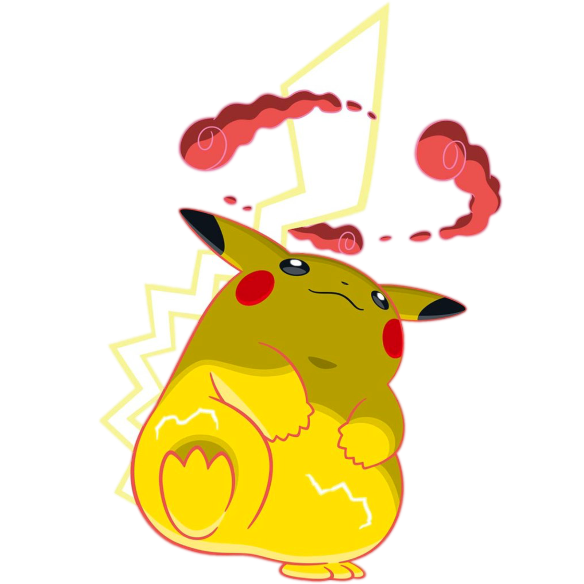 Dream World Gigantamax Pikachu render by ChipmunkRaccoonOz on DeviantArt