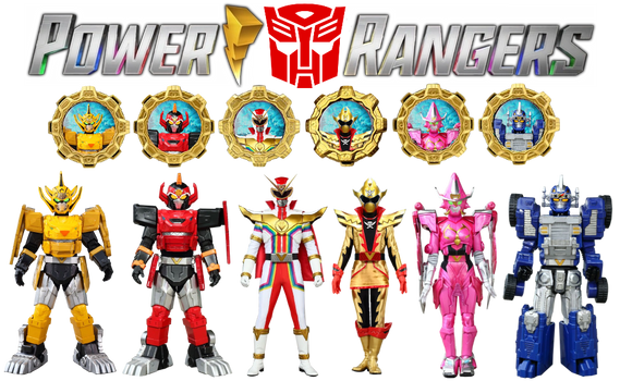 Power Rangers and Transformers