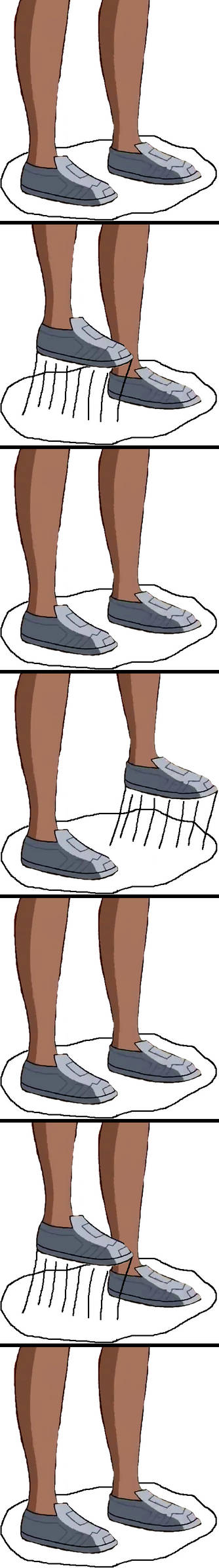 Lois Lane's slip-on shoes stuck in goo (clear) by ChipmunkRaccoonOz on ...