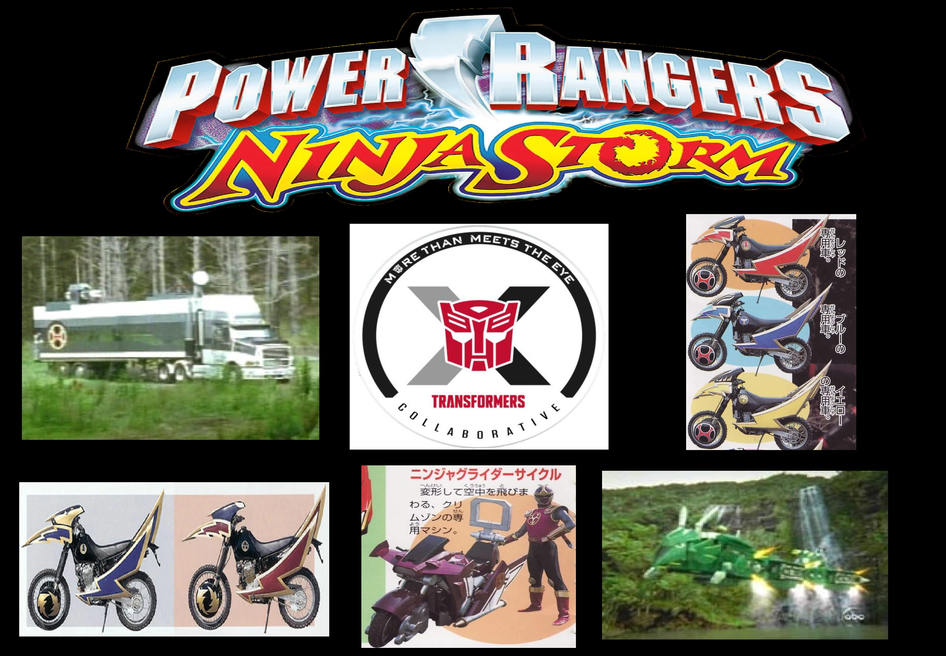 Ninja Ranger Transformer Transformers Collaborative PowerRangers NinjaStorm by ChipmunkRaccoonOz ...