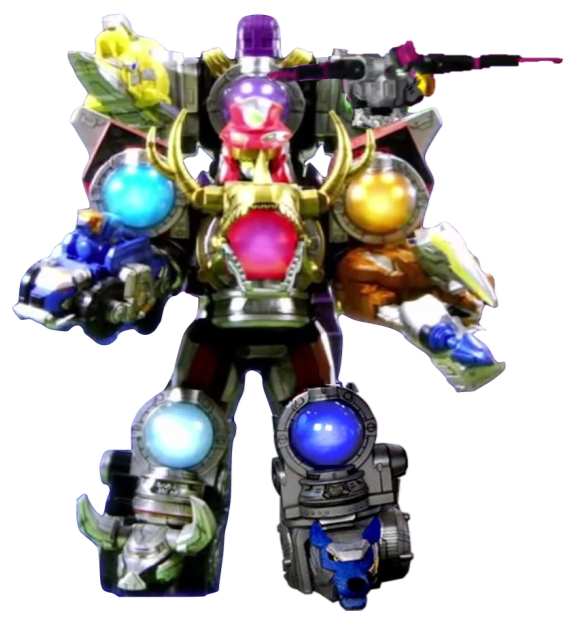 Ryutei Inui Ryutei KyurenOh 01-02-03-05-08-09-10-11 render by ChipmunkRaccoonOz on ...
