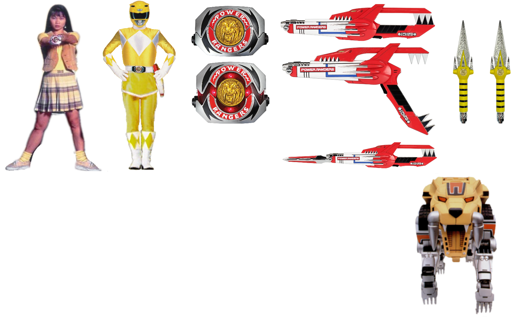 Yellow Ranger Tiger Trini Kwan - Mighty Morphin Yellow Ranger by ChipmunkRaccoonOz on ...