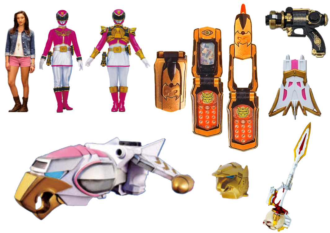 Emma Goodall - Pink Megaforce Ranger by ChipmunkRaccoonOz on DeviantArt