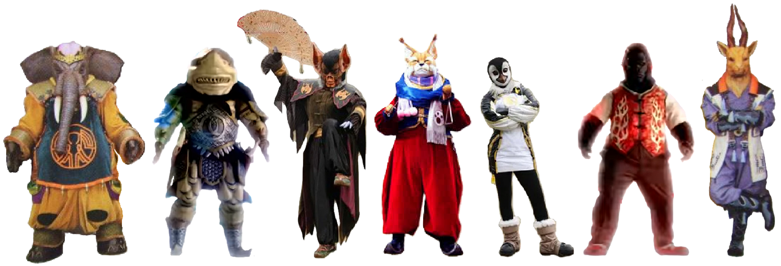 Pai Zhuq Masters by ChipmunkRaccoonOz on DeviantArt