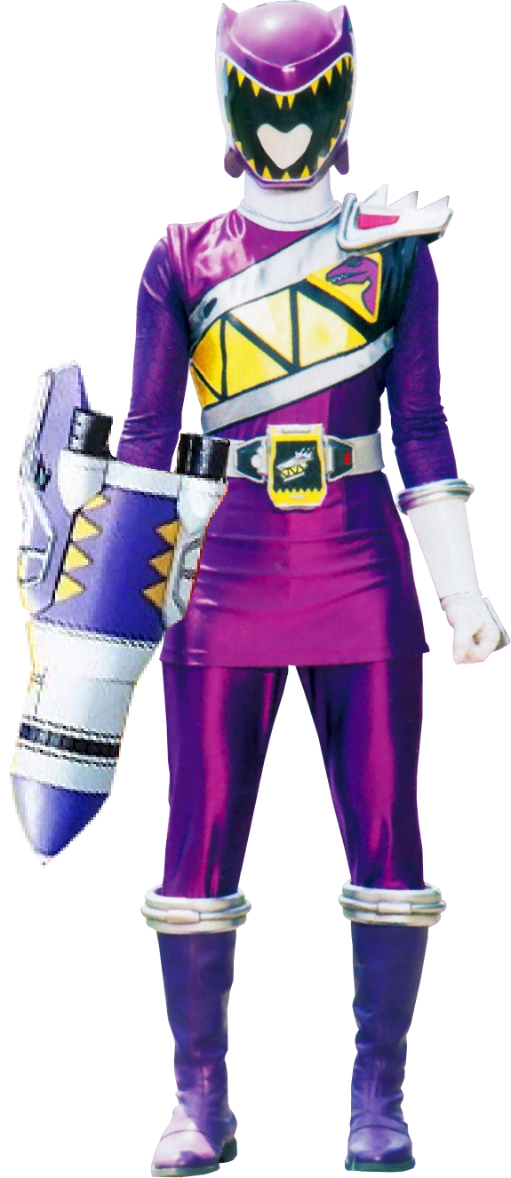 Purple Ranger In Space Purple Ranger with Plesio Rocket by ChipmunkRaccoonOz on DeviantArt