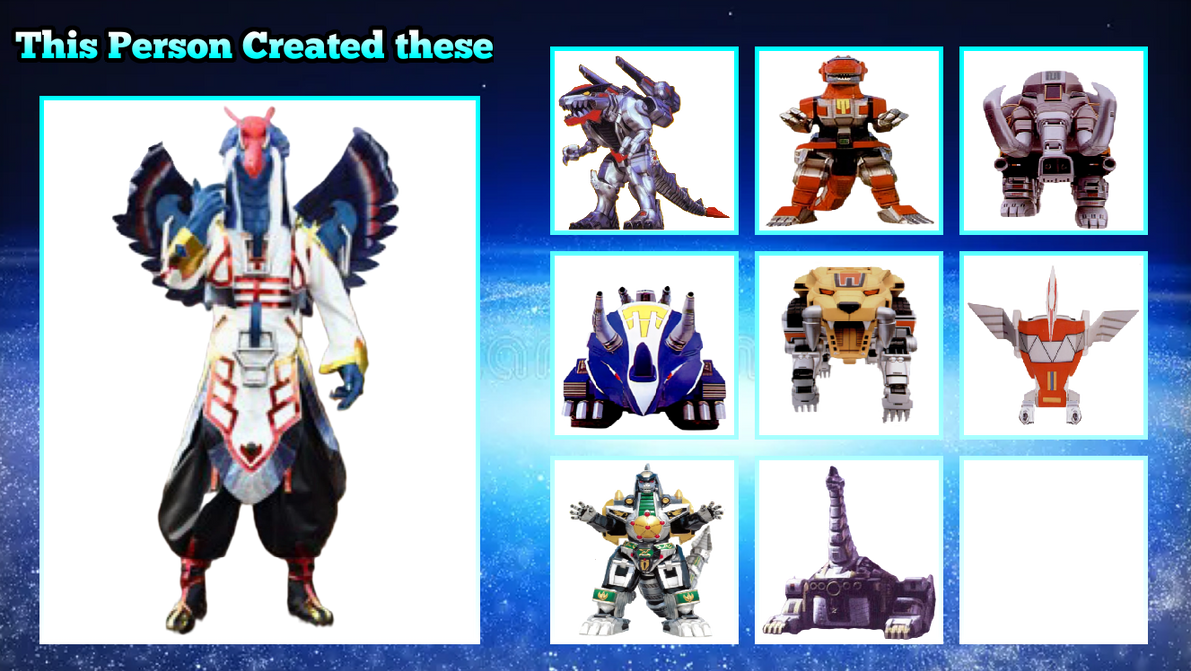 Zenowing created the Q-Rex and Dinozords by ChipmunkRaccoonOz on DeviantArt