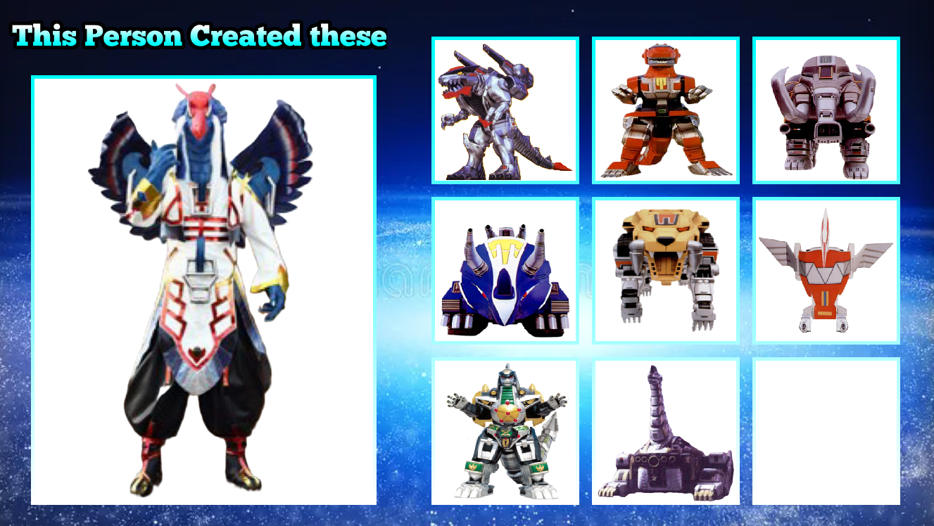 Q Rex Ryp Zenowing created the Q-Rex and Dinozords by ChipmunkRaccoonOz on DeviantArt