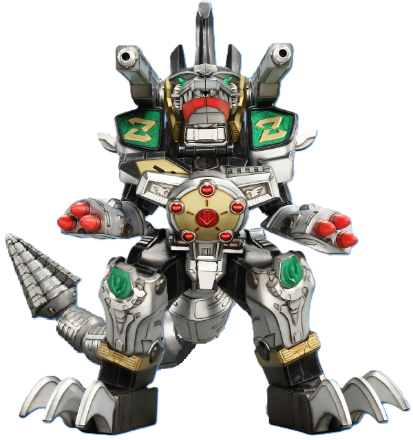 Q-Rex Dragonzord with raised tail render 1 by ChipmunkRaccoonOz on ...