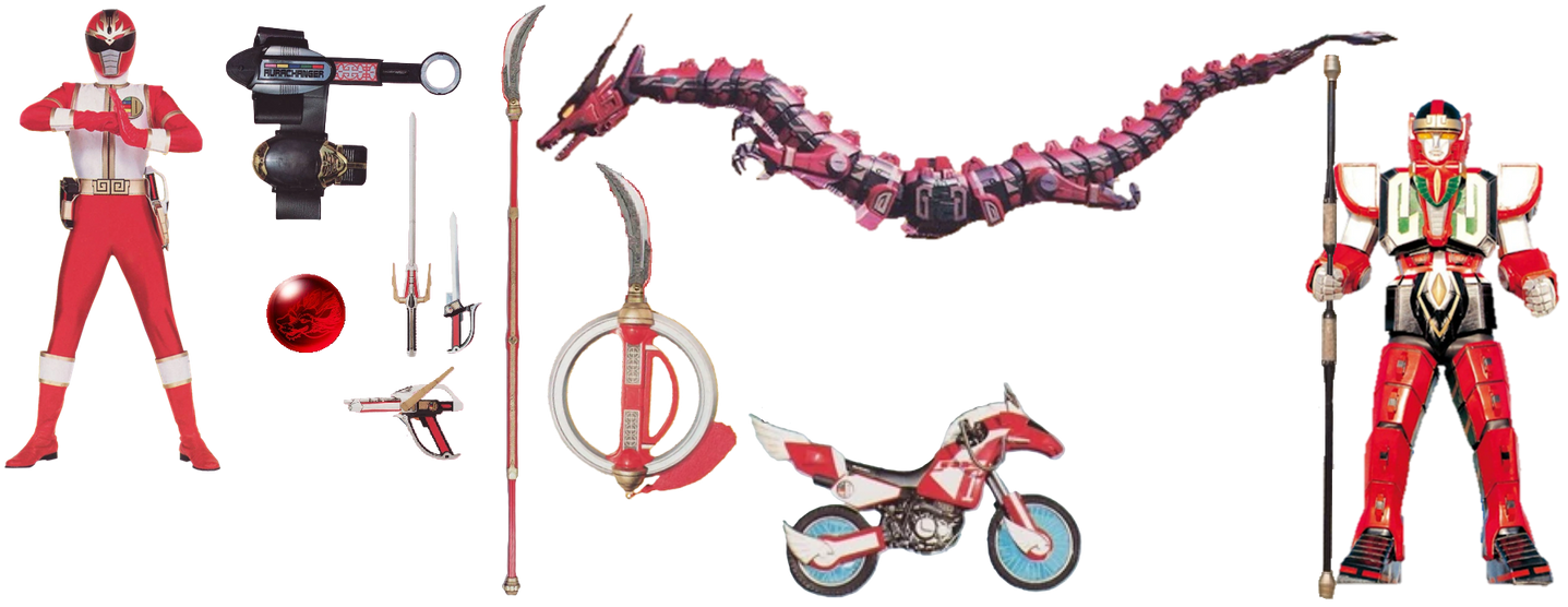 Mythos Red Ranger Rocky DeSantos - Mythical Fury Red Ranger by ChipmunkRaccoonOz on ...