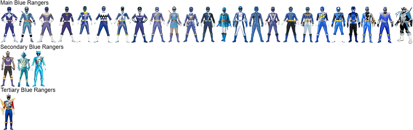 Blue Rangers by ChipmunkRaccoonOz on DeviantArt