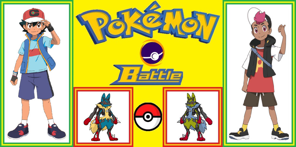 Ash's Mega Lucario vs Roy's Mega Lucario by ChipmunkRaccoonOz on DeviantArt