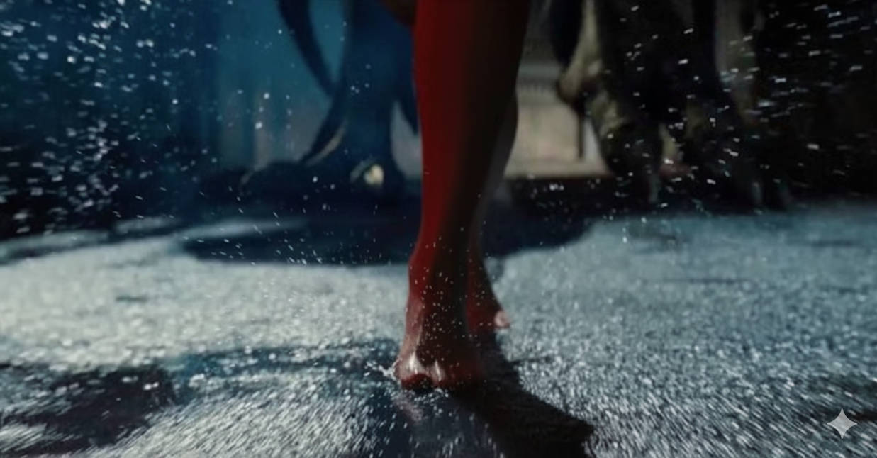 Claire Dearing running barefoot away from Rexy by ChipmunkRaccoonOz on ...