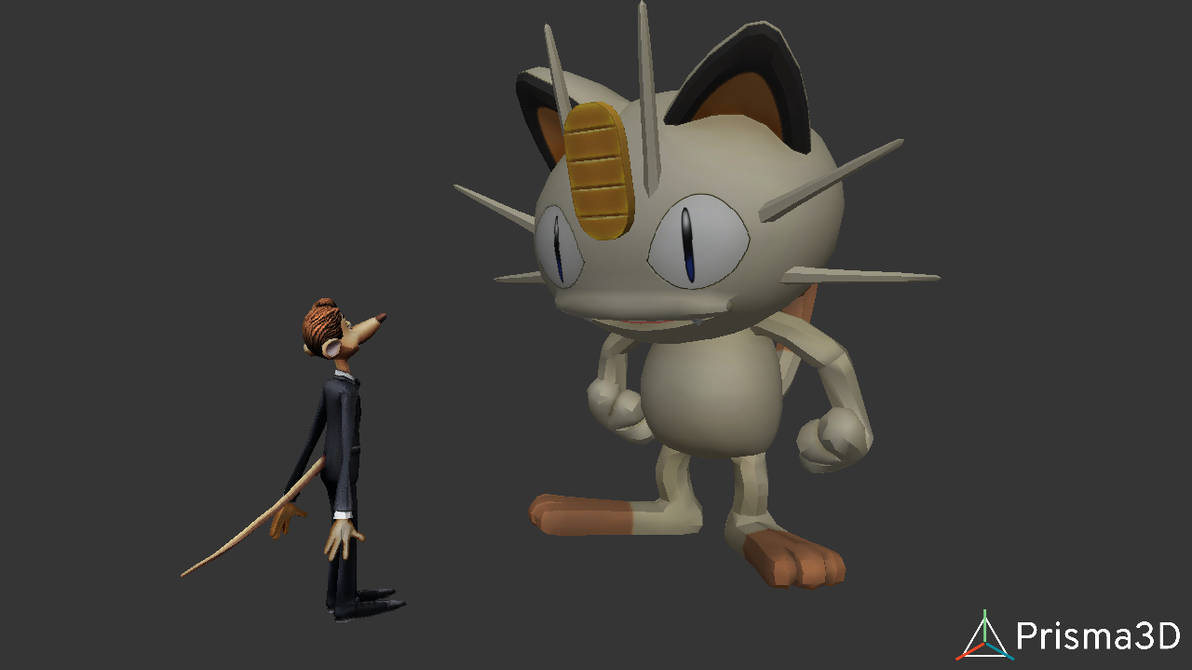 Roddy St James VS Meowth by kyleriverswithem on DeviantArt