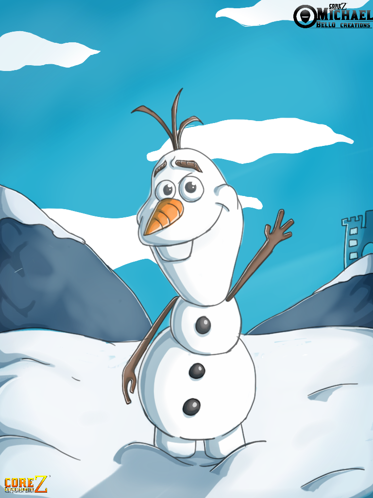 Hey look its Olaf!!