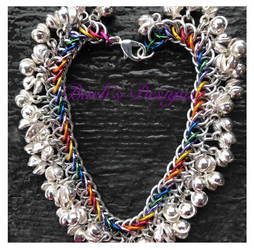 Chainmaille Bell anklet