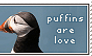 Puffins are love