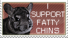 I support fat Chins by Animal-Stamp