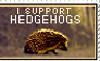 I support Hedgehogs