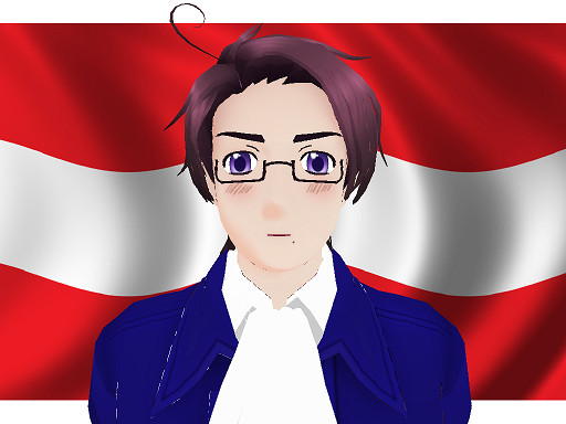 MMD Hetalia model:Austria