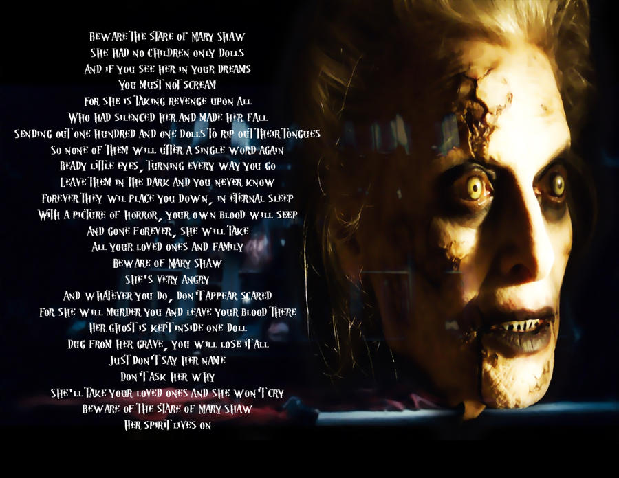 Dead Silence Mary Shaw Poem By Kyukitsune On Deviantart Dead Silence Mary Shaw Poem By Kyukitsune On Deviantart