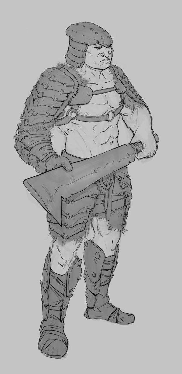 Orc Concept by HippyHoudini on DeviantArt