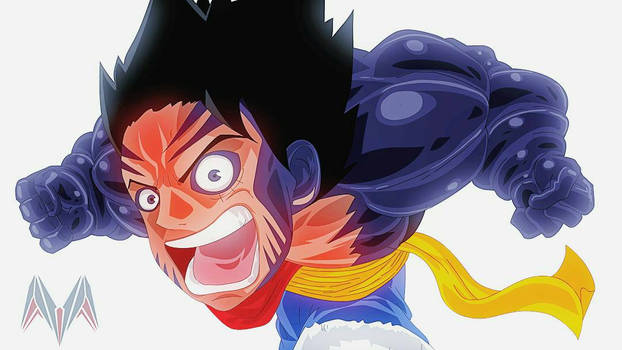 Monkey D Luffy - Nika - One Piece 1045 by caiquenadal on DeviantArt