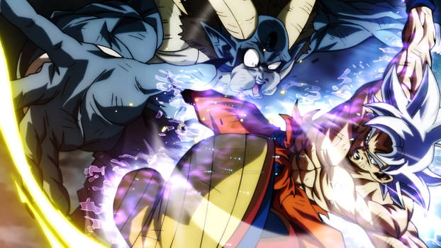 Goku destroys Moro
