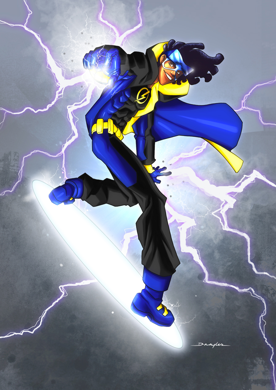 Static SHOCK by dvnmyls on DeviantArt