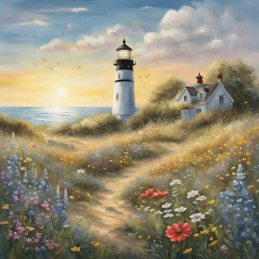 Lighthouse by Angel777Studio on DeviantArt