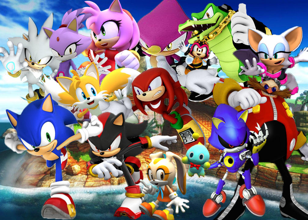 Sonic Characters By TASRtheGreat On DeviantArt sonic-characters-by-tasrthegreat-on-deviantart
