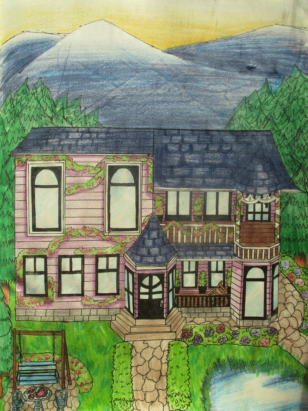 Deviantart Houses House in the Woods by ChirstmasCheer on DeviantArt