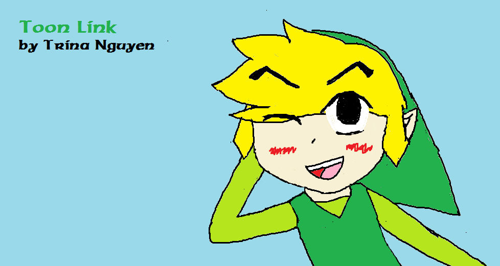 My Toon Link Drawing edit by TakoyakiStar on DeviantArt