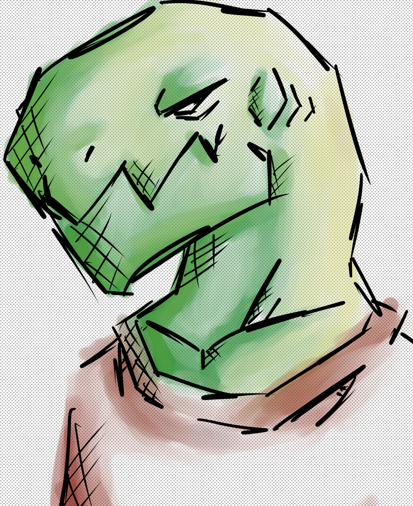 Grumpy Lizard by wowgolem1 on DeviantArt