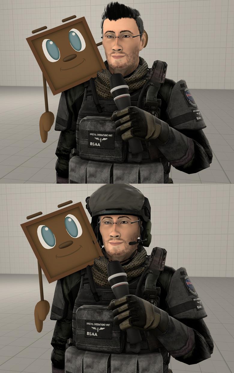 Markiplier BSAA model swap