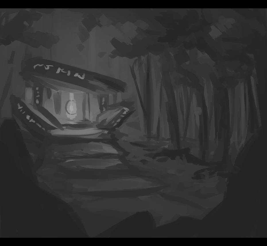 Fantasy environment concept art study 5 by Pasedri on DeviantArt