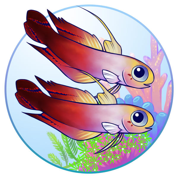 Fire Fish by ComiQuarium on DeviantArt