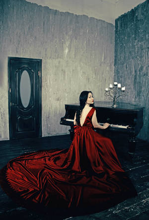Lady in red by 13-Melissa-Salvatore Lady in red by 13-Melissa-Salvatore