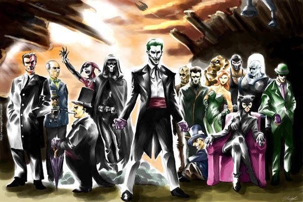 Who Is Batman's Rouges Gallery Batman Rogues Gallery by ninjaink on DeviantArt