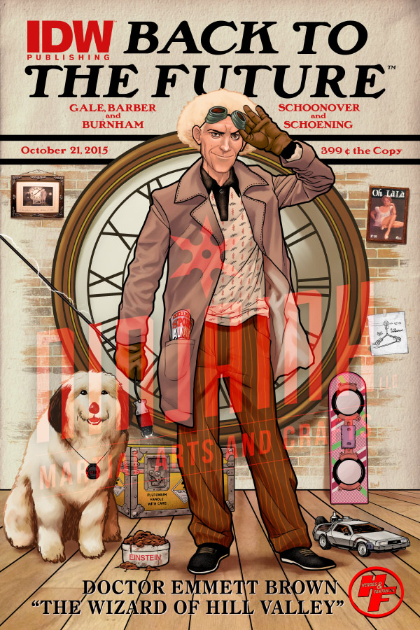 BTTF Heroes and Fantasies Variant by ninjaink