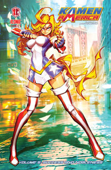 Kamen America Volume 5 Cover