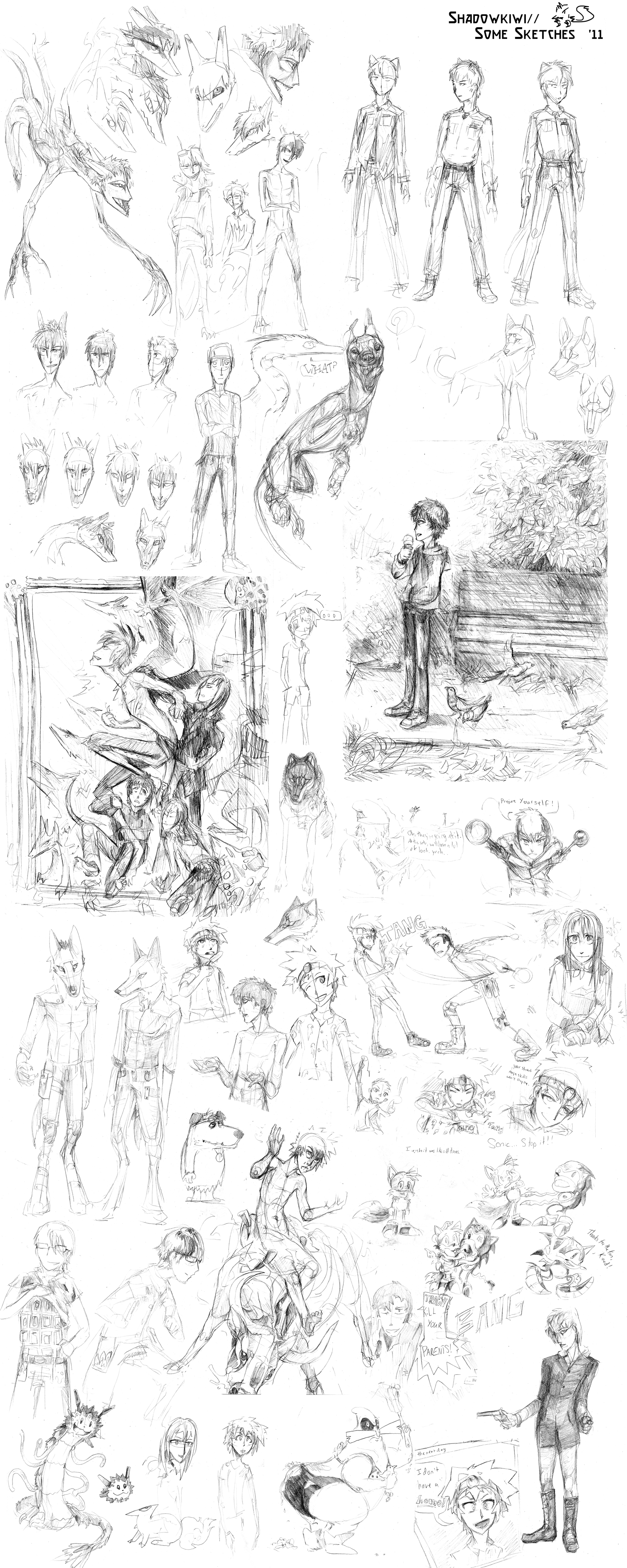 Some Sketches 2011