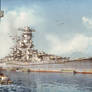 Yamato Battleship World of Warships illustration