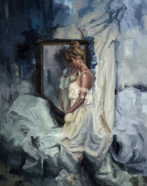 Light Blue Jasmine study