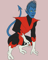 Nightcrawler 1/2 (point commission)