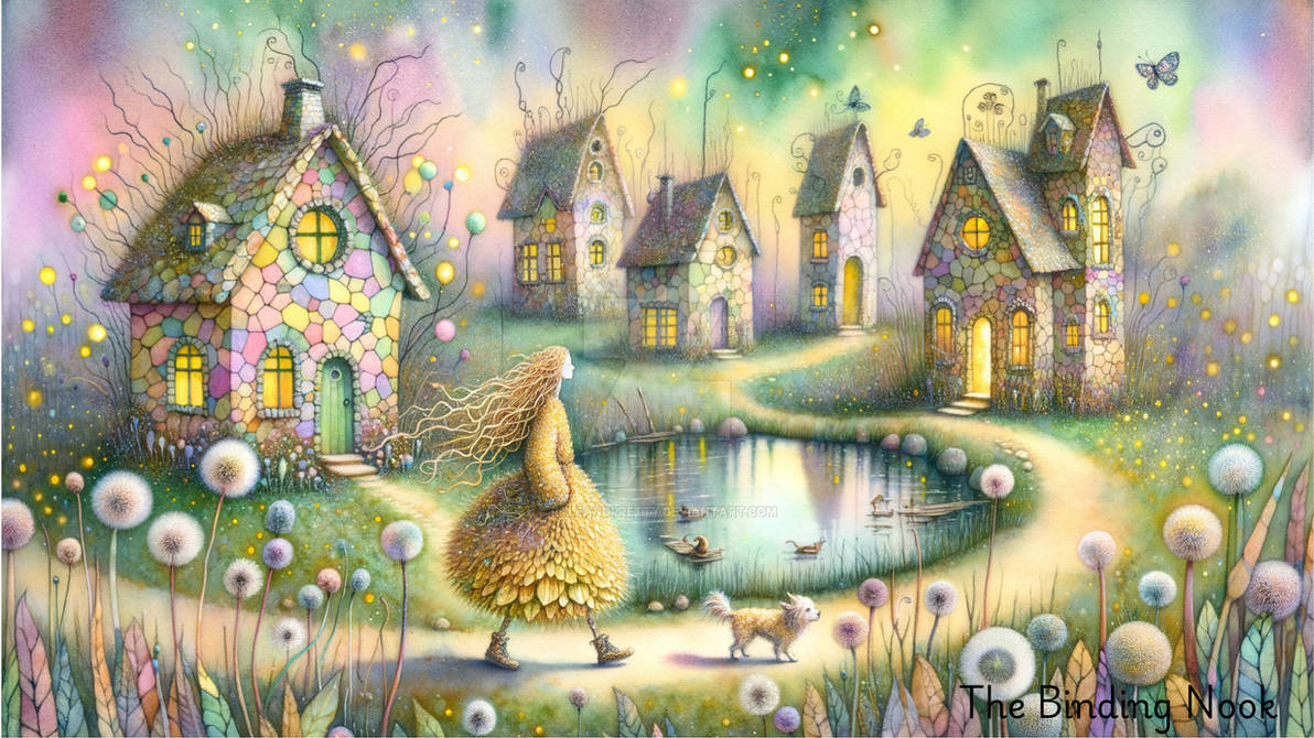 Whimsy Village A Stroll Through Dreams by PaleandPretty on DeviantArt