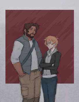 Voltron Operatives: Hunk Momoa and 'Pidge'